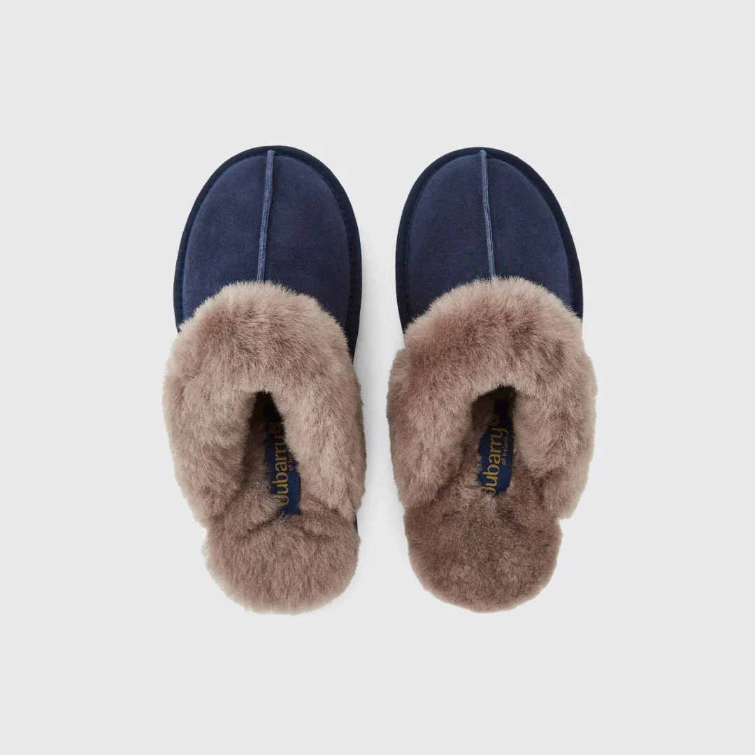 Dubarry Women's Rockmill Mule Slippers in French Navy - Image 2