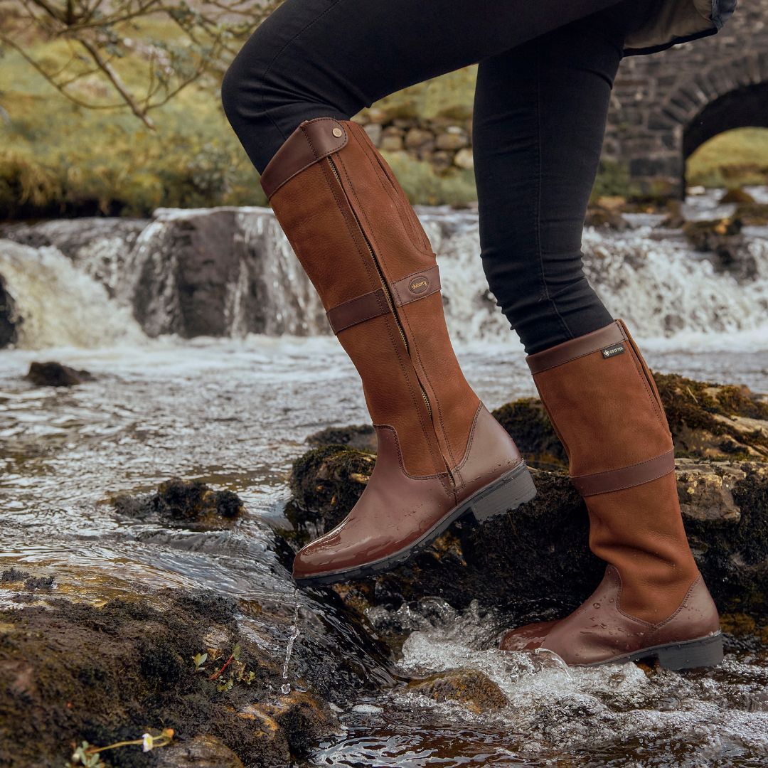 Dubarry Women's Sligo Country Boot in Walnut - Image 2