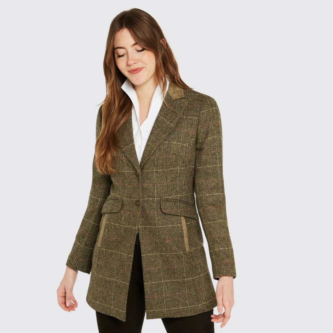 Dubarry Women's Treefern Tweed Jacket in Thistle - Image 2