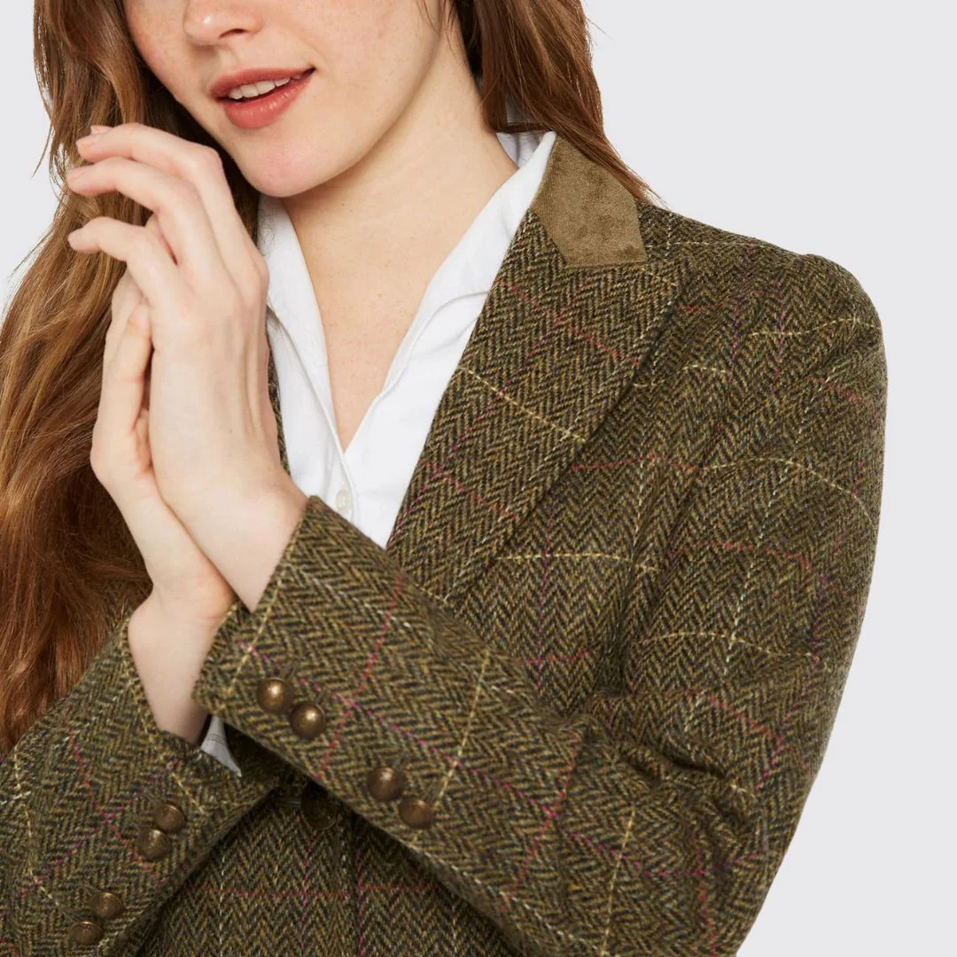 Dubarry Women's Treefern Tweed Jacket in Thistle - Image 3