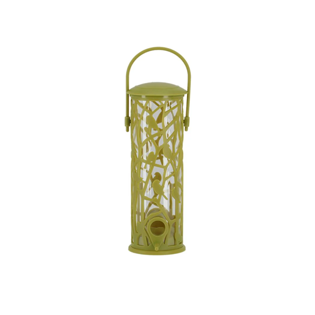 Esschert Design Chiffchaff Silo Feeder with Perch - Image 2