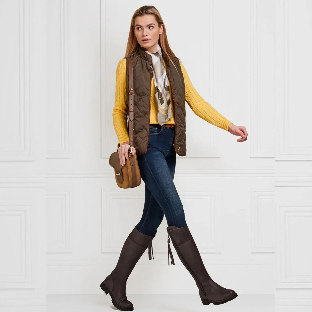 Fairfax & Favor Explorer Leather Boot in Mahogany - Sporting Fit - Image 8