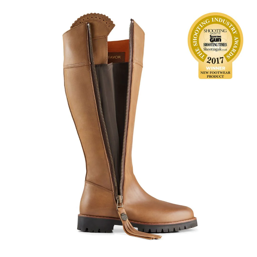 Fairfax & Favor Explorer Leather Boot in Oak - Image 7