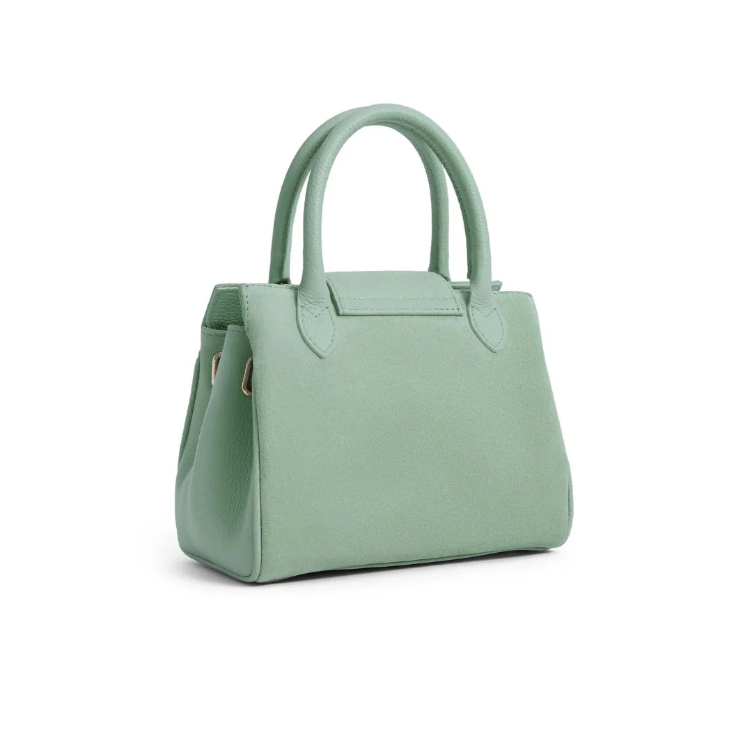 Fairfax & Favor Mini Windsor Handbag in Mint - Image 4
