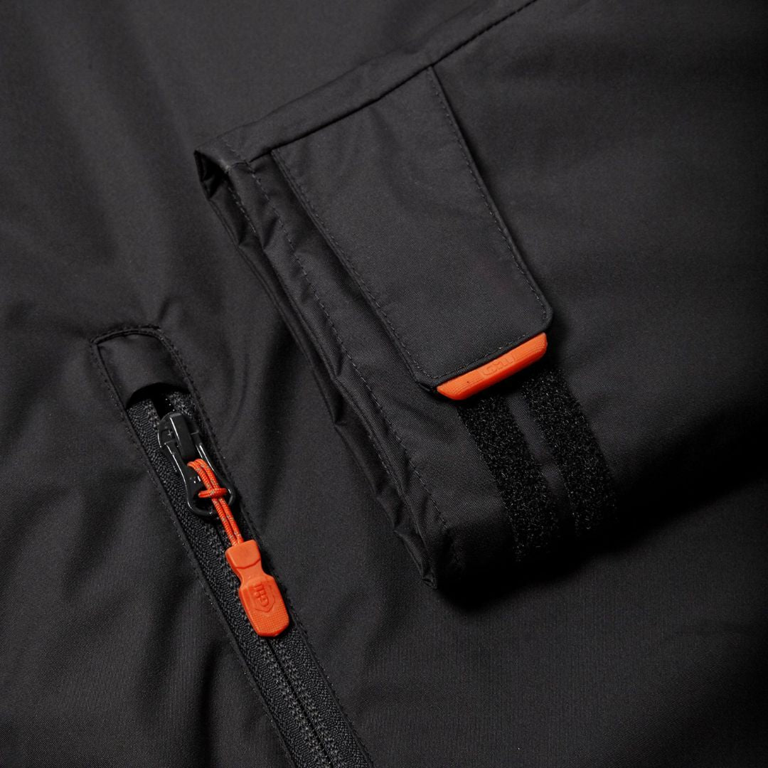 Gill Men's Navigator Sailing Jacket in Graphite - Image 3