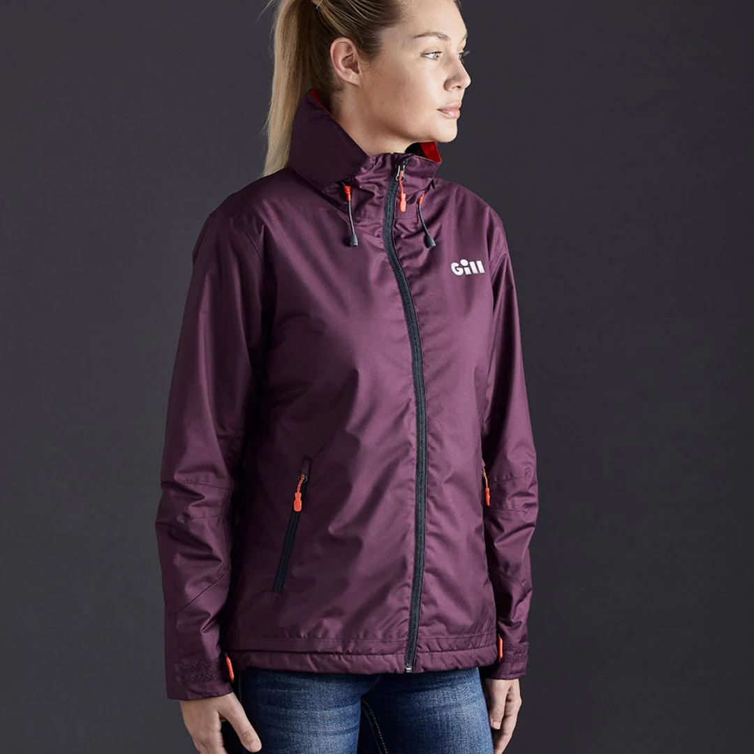 Gill Women's Navigator Sailing Jacket in Fig - Image 2