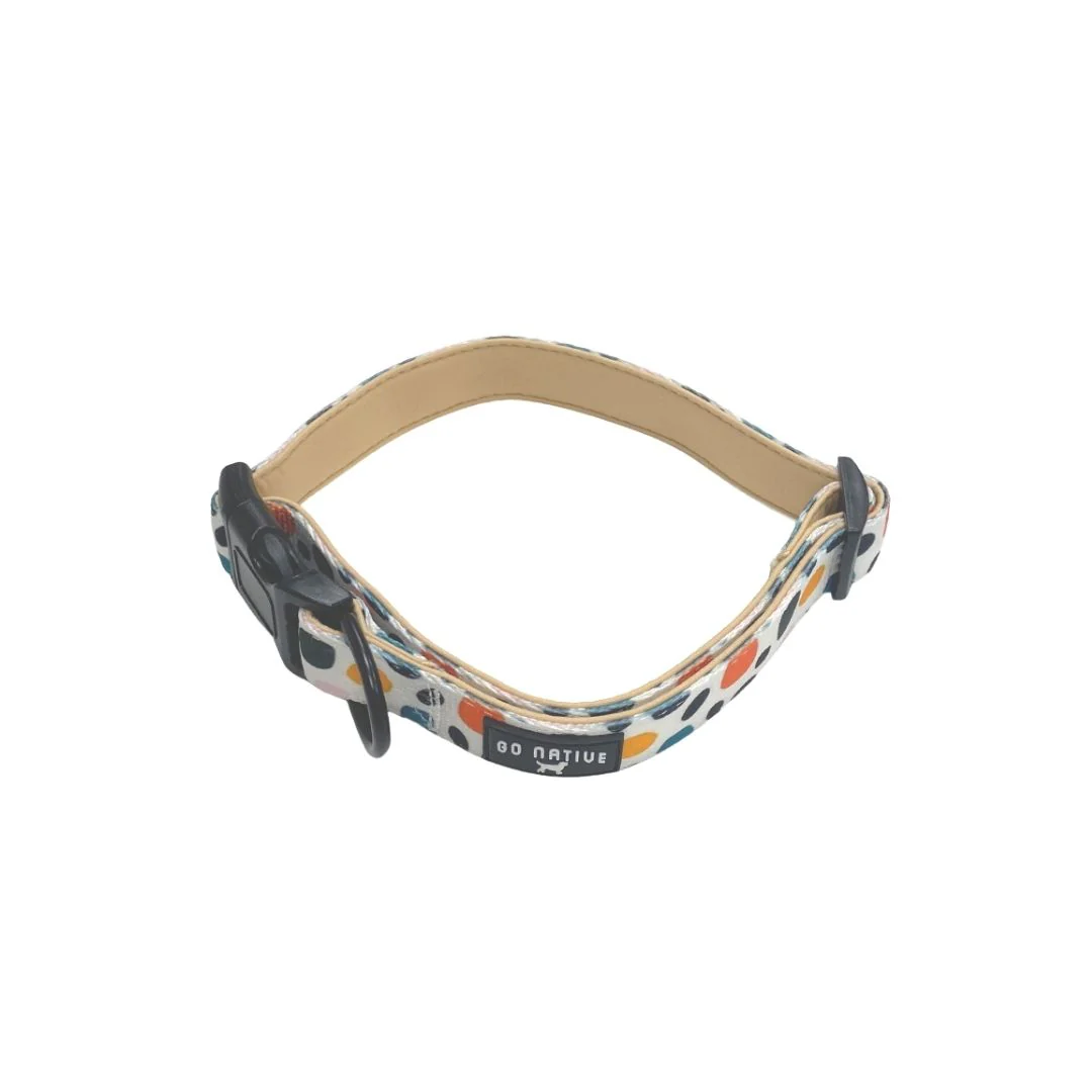 Go Native Dog Collar in Splot Print - Image 2