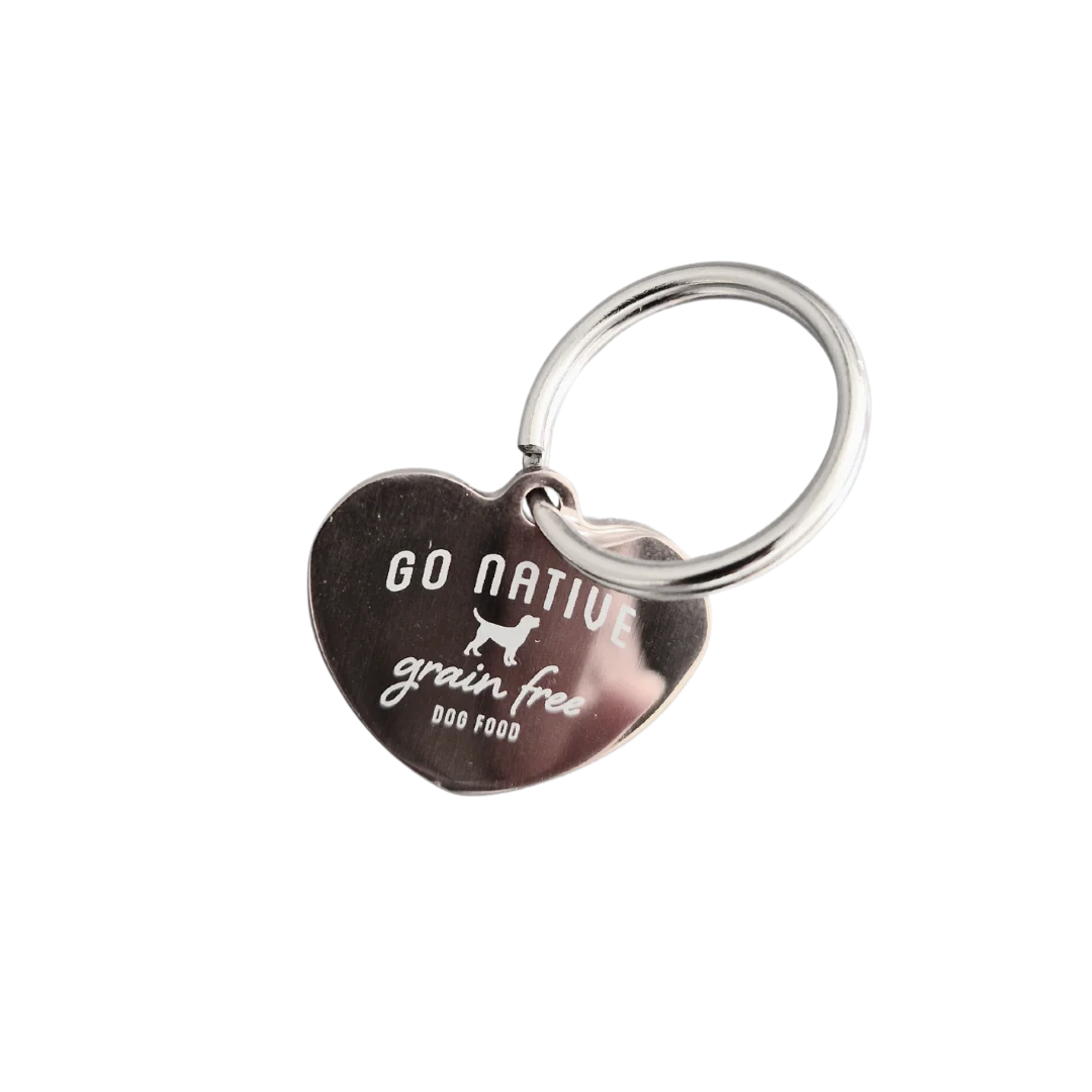 Go Native Heart-Shaped Keychain - Image 2