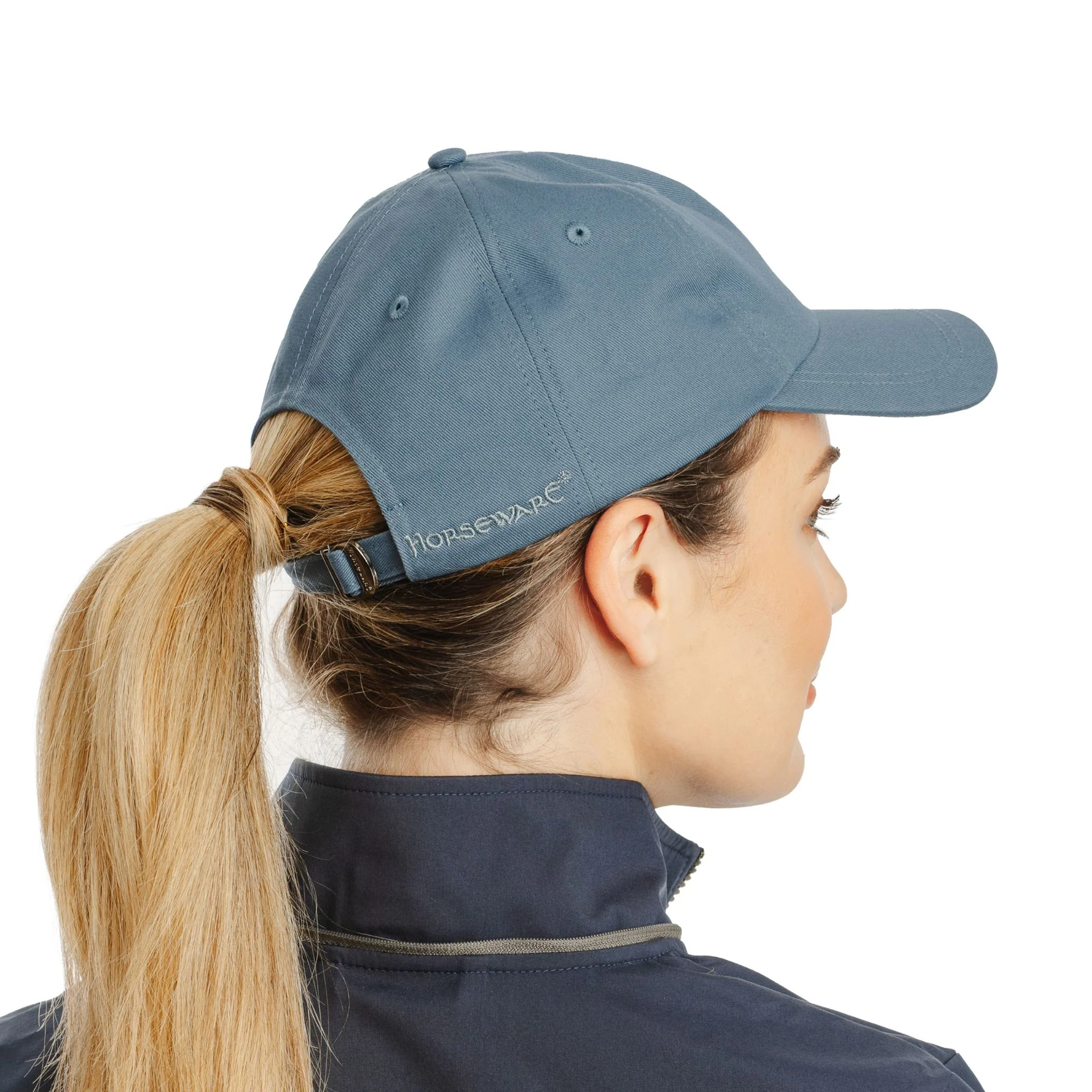 Horseware Summit Baseball Cap in Heather Blue - Image 2