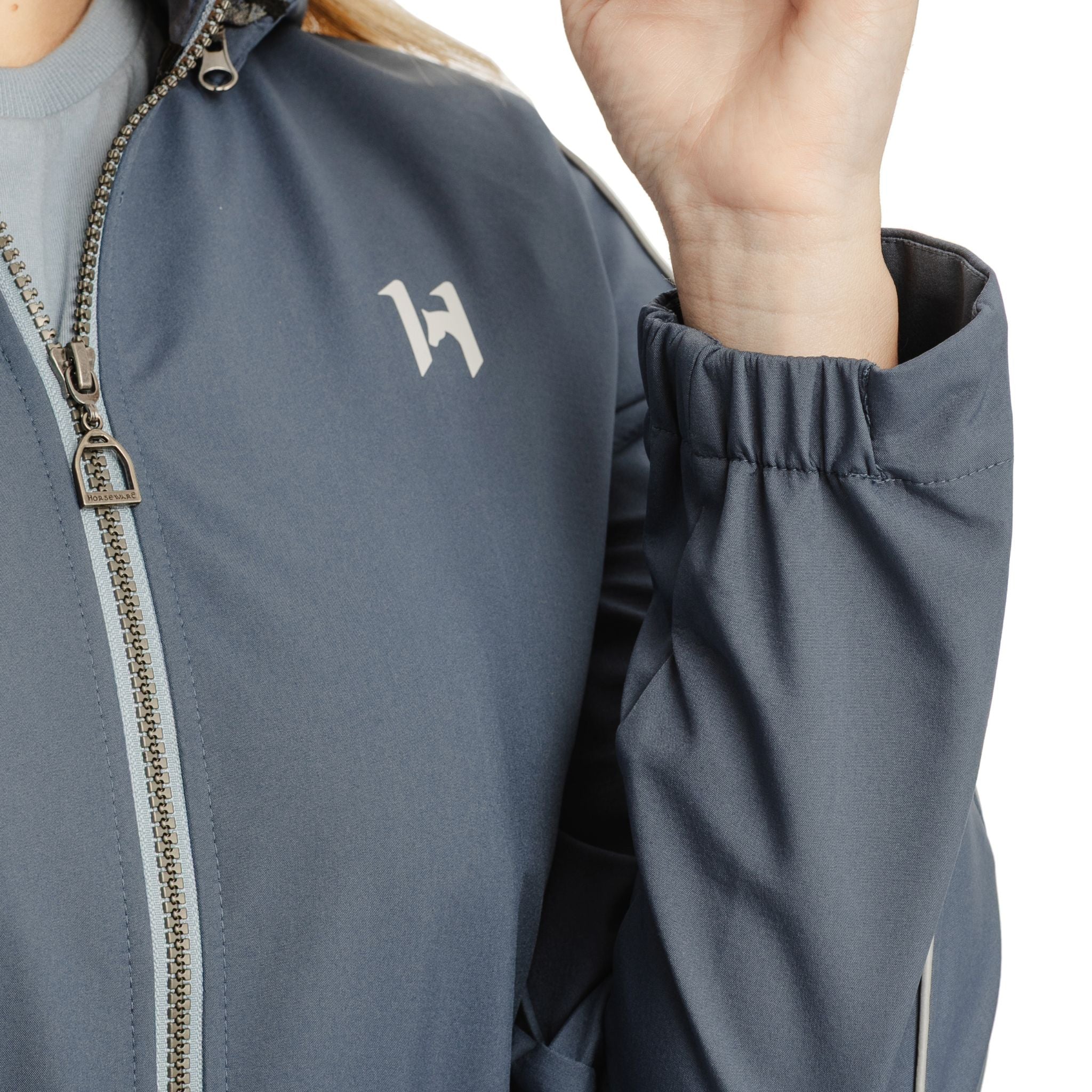 Horseware Women's Ascend Riding Jacket in Indigo Orchid - Image 9