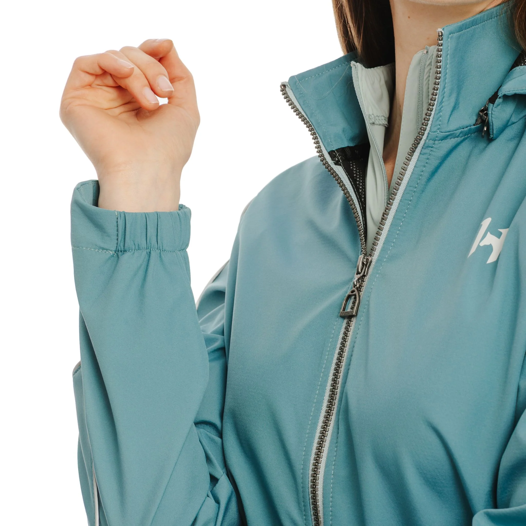 Horseware Women's Ascend Riding Jacket in Juniper Green - Image 11
