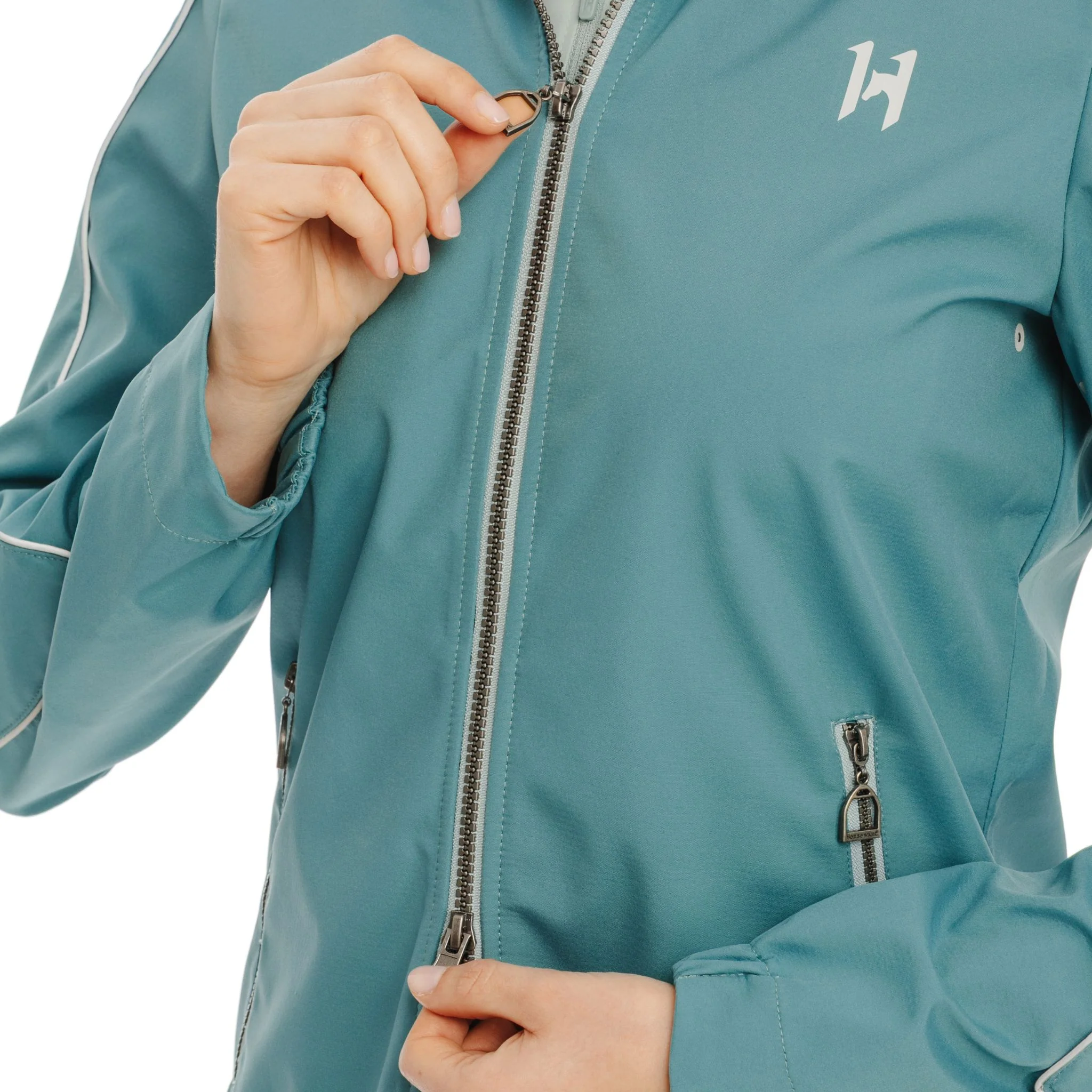 Horseware Women's Ascend Riding Jacket in Juniper Green - Image 12