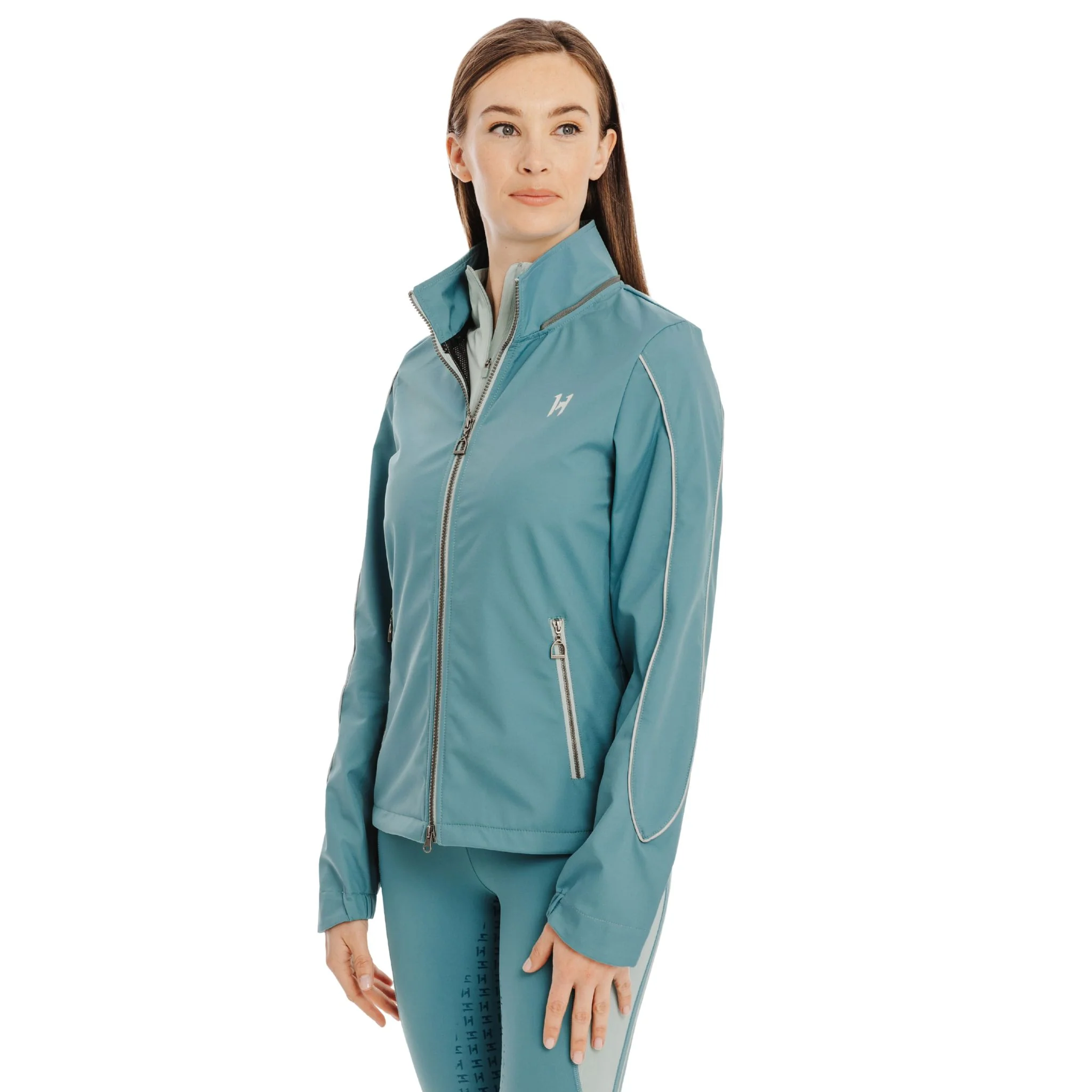 Horseware Women's Ascend Riding Jacket in Juniper Green - Image 15