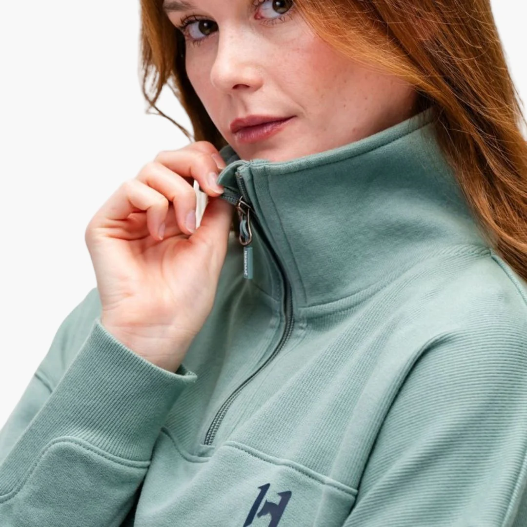 Horseware Women's Vitality Jumper in Sage - Image 4