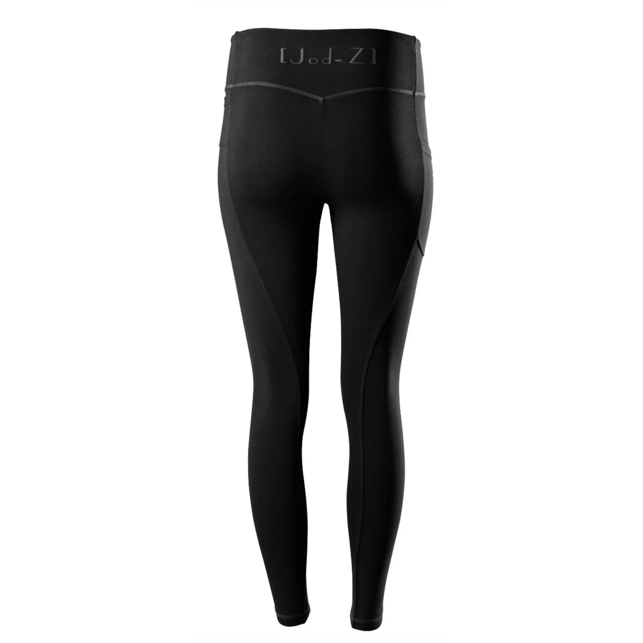 Jod-Z Kids Equestrian Riding Leggings in Night Black - Image 3