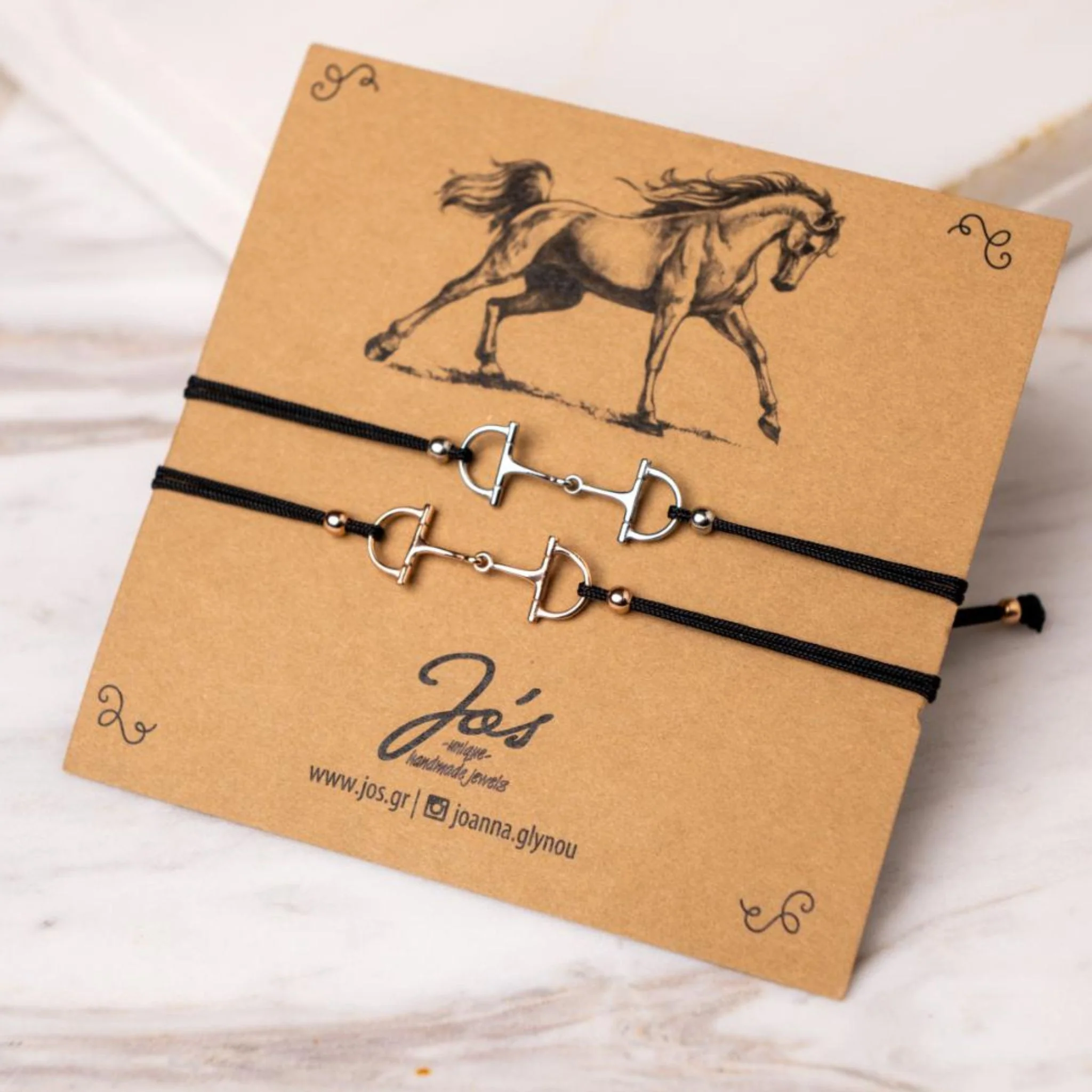 Jo's Sterling Silver D-Ring Bit Bracelet in Silver