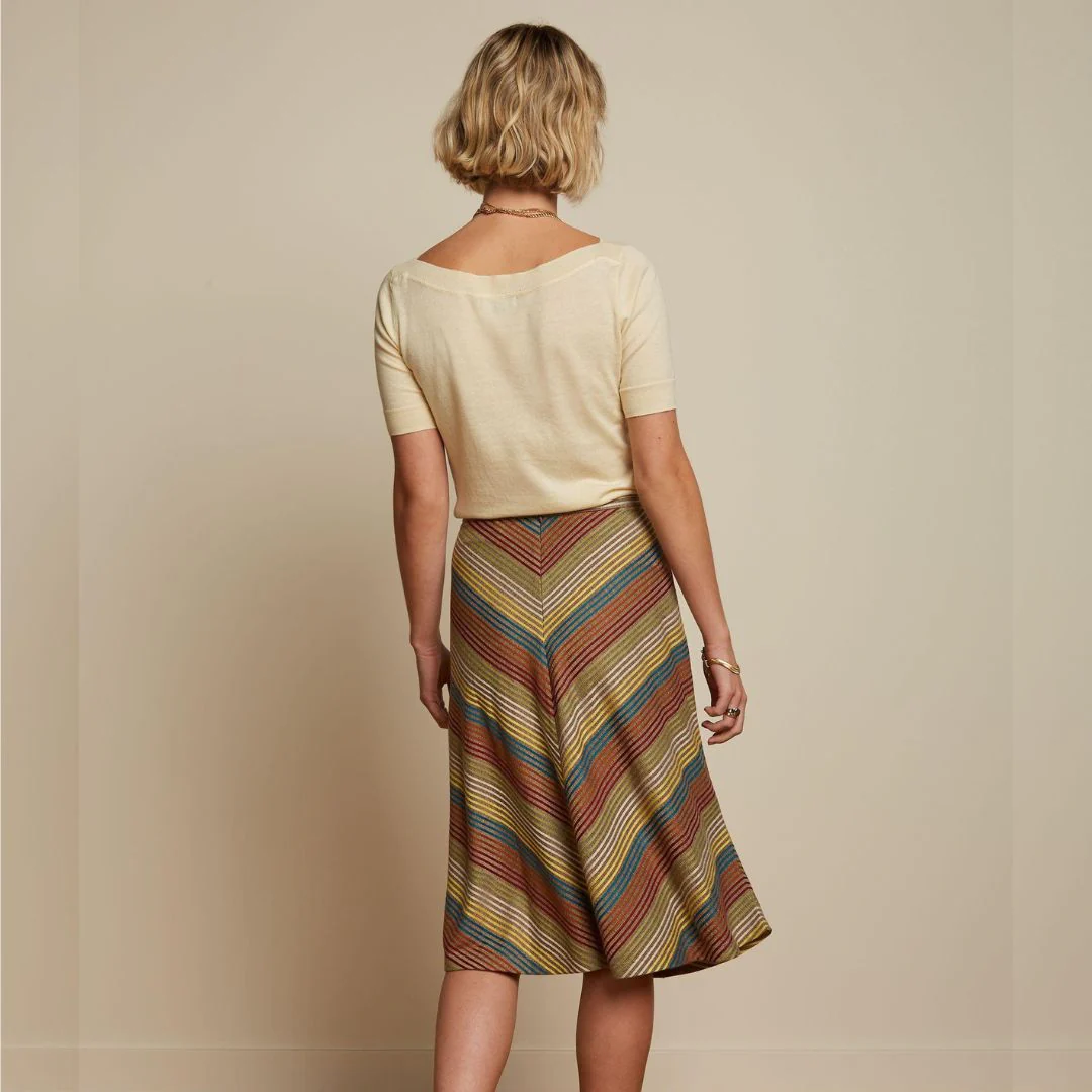 King Louie Women's Juno Skirt Merolla in Golden Brown - Image 3
