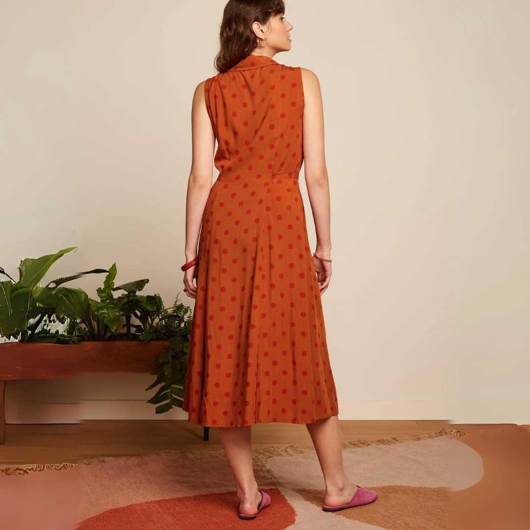 King Louie Women's Violante Melos Dress in Caramel - Image 3
