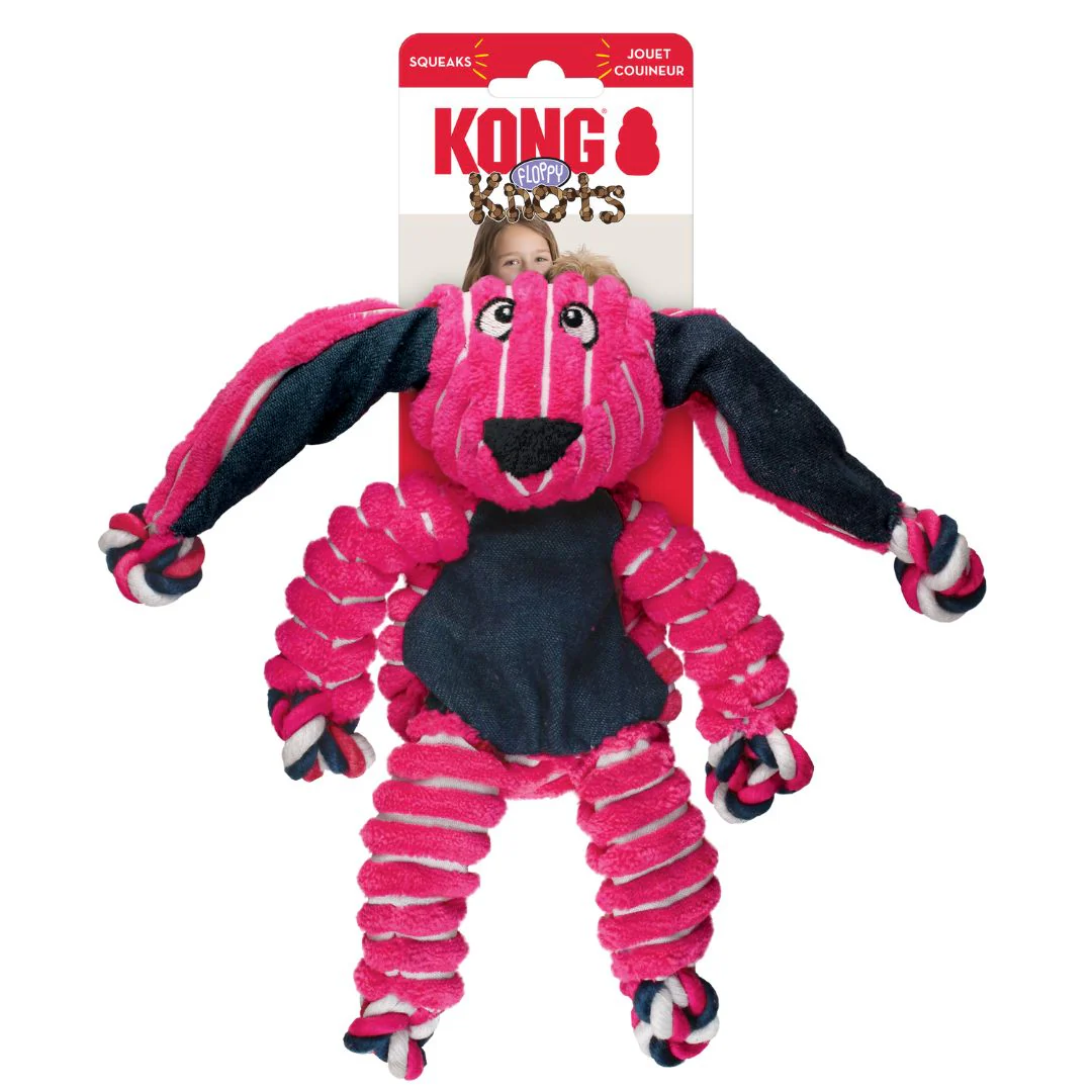 KONG Floppy Knots Bunny - Image 3