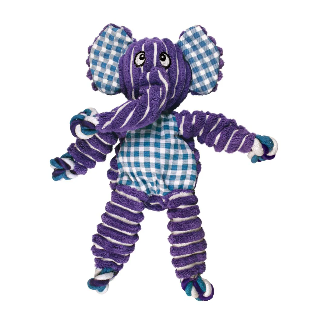 KONG Floppy Knots Elephant Dog Toy