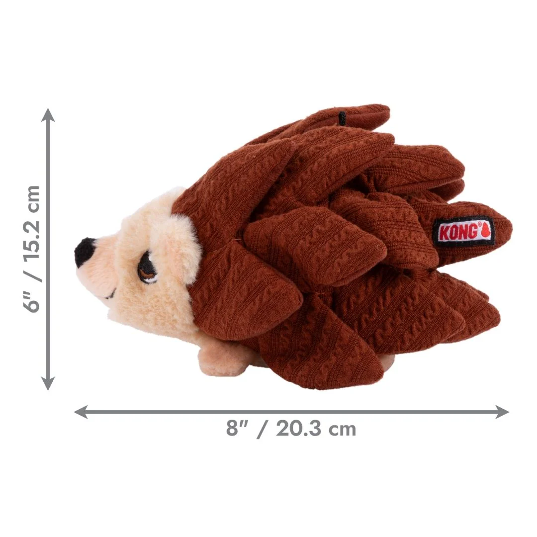 KONG Layerz Forage Hedgehog Dog Plush Toy - Image 4