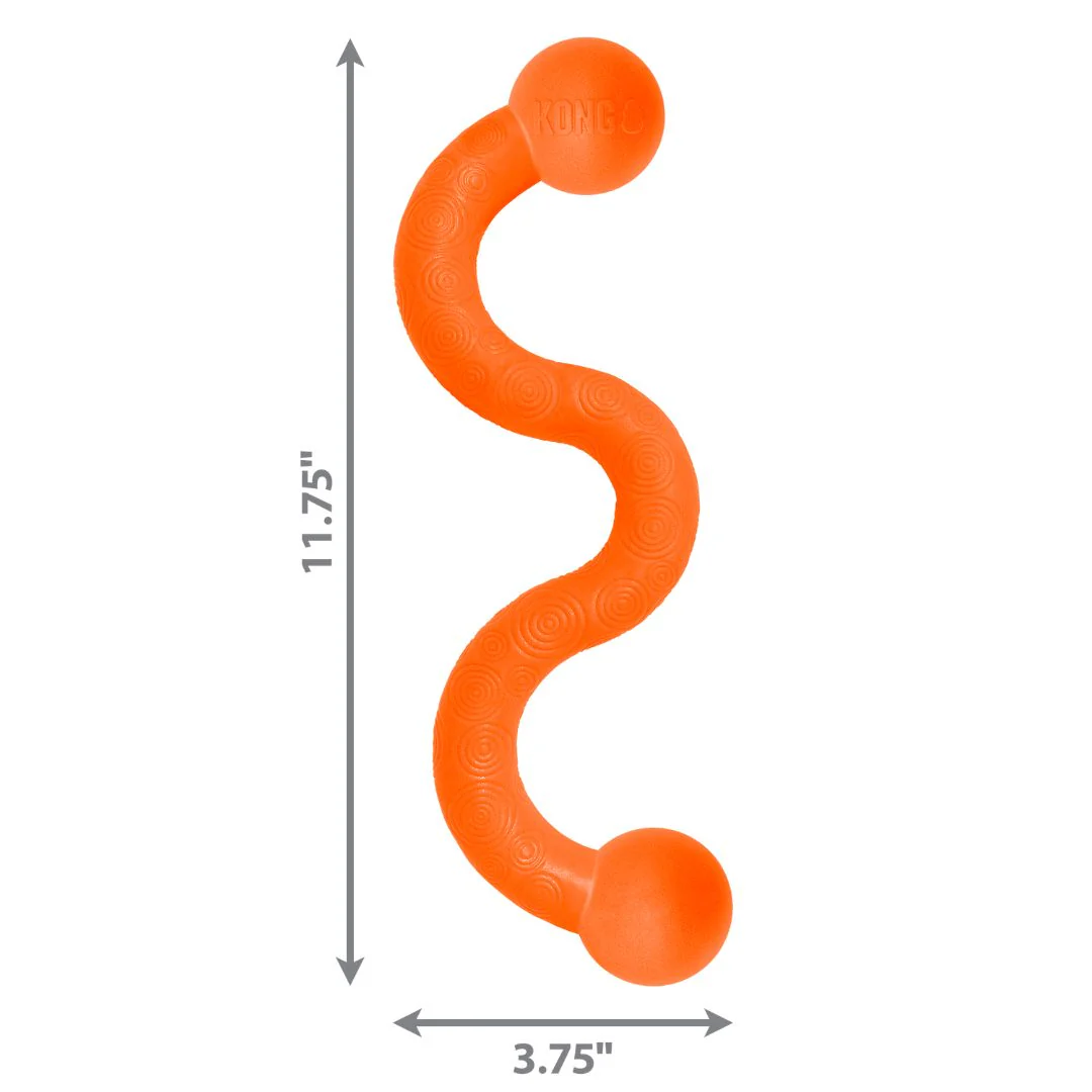 KONG Ogee Stick Dog Rubber Toy - Image 6