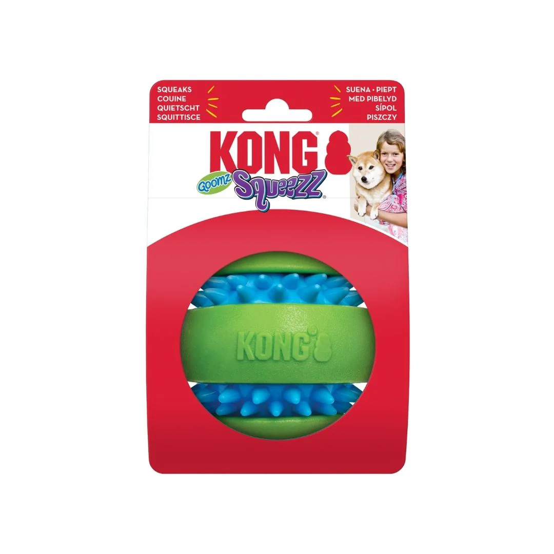KONG Squeezz Goomz Ball Dog Toy - Image 2