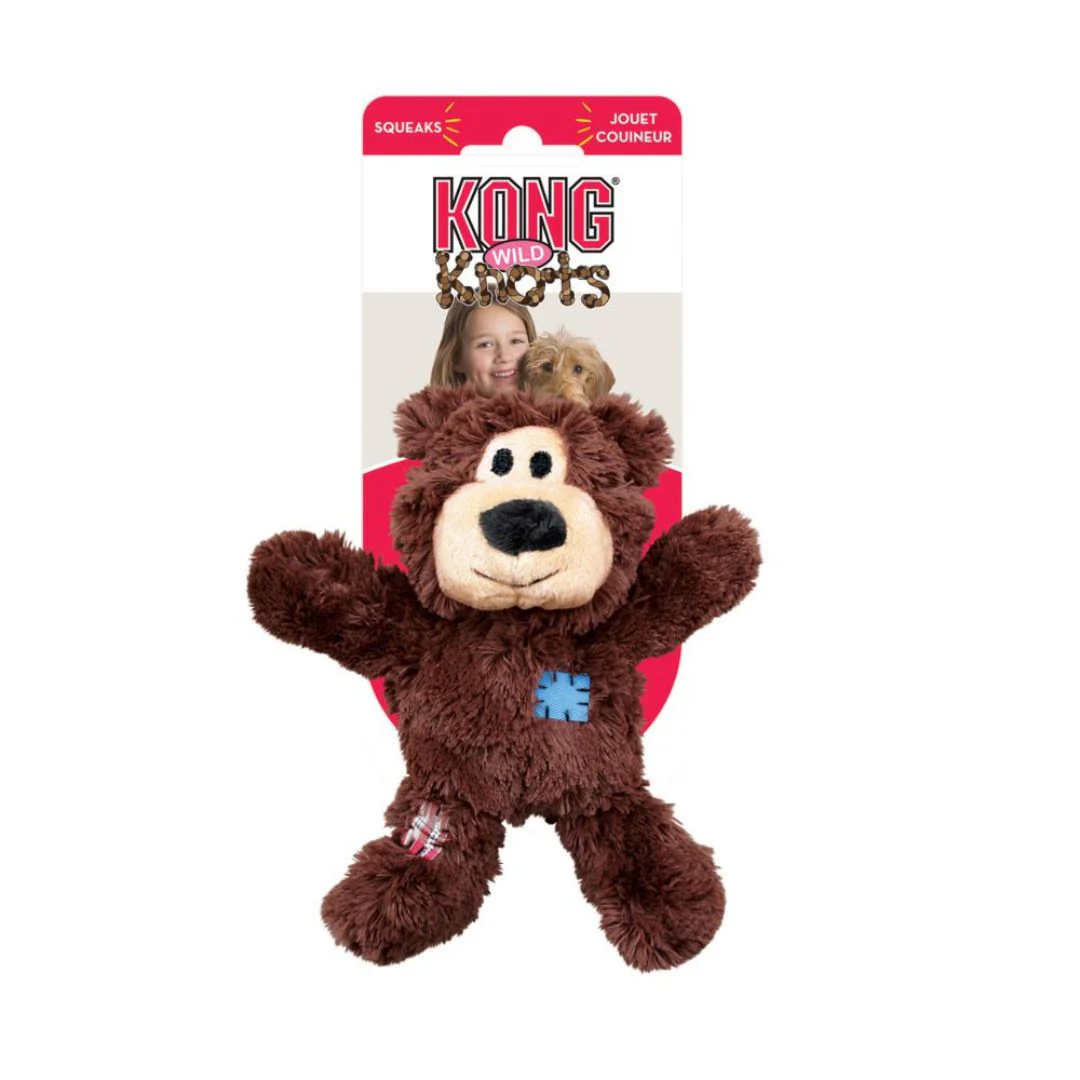 KONG Wild Knots Bear Dog Toy - Image 2