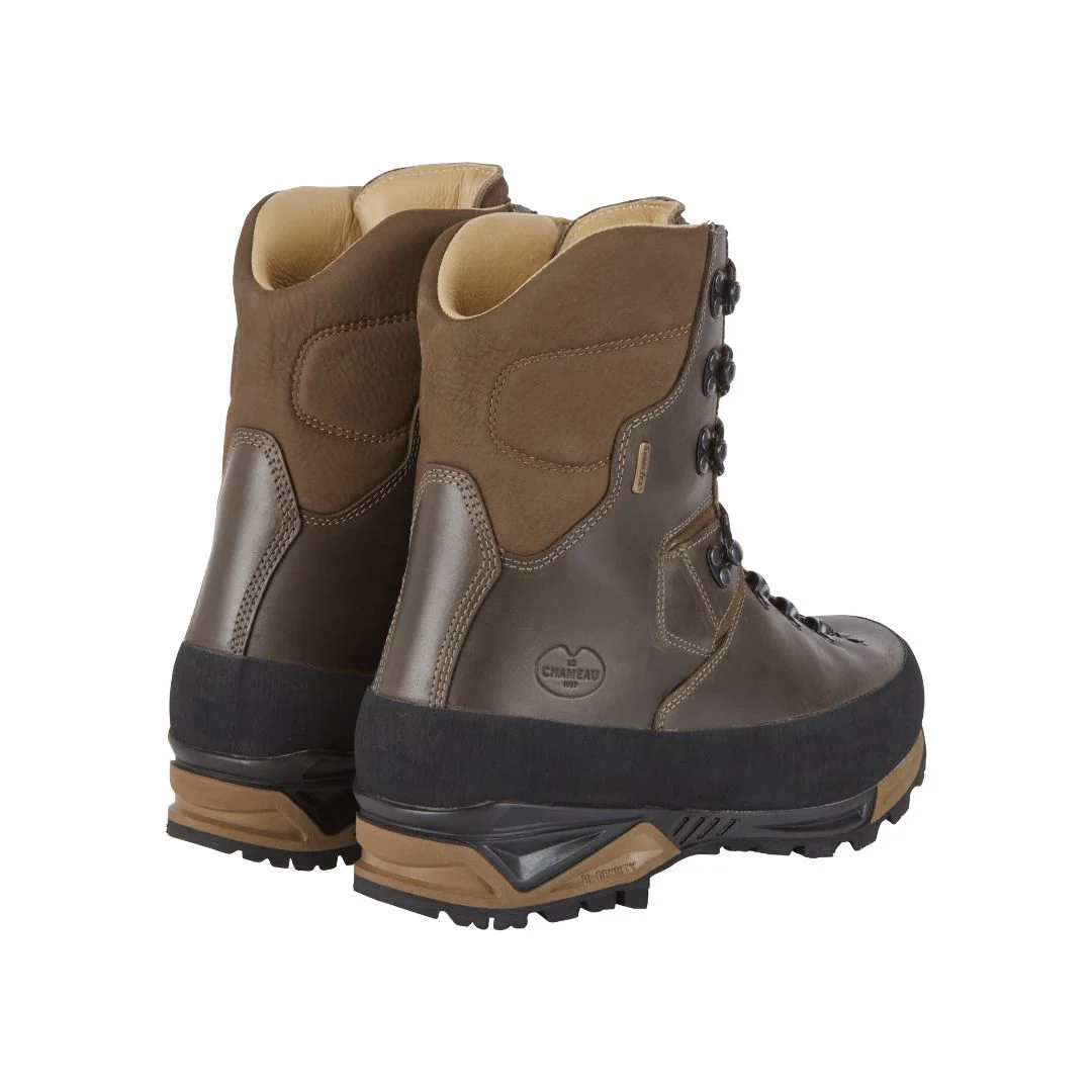 Le Chameau Men's Mouflon Extreme 10'' Boots in Marron Foncé - Image 3