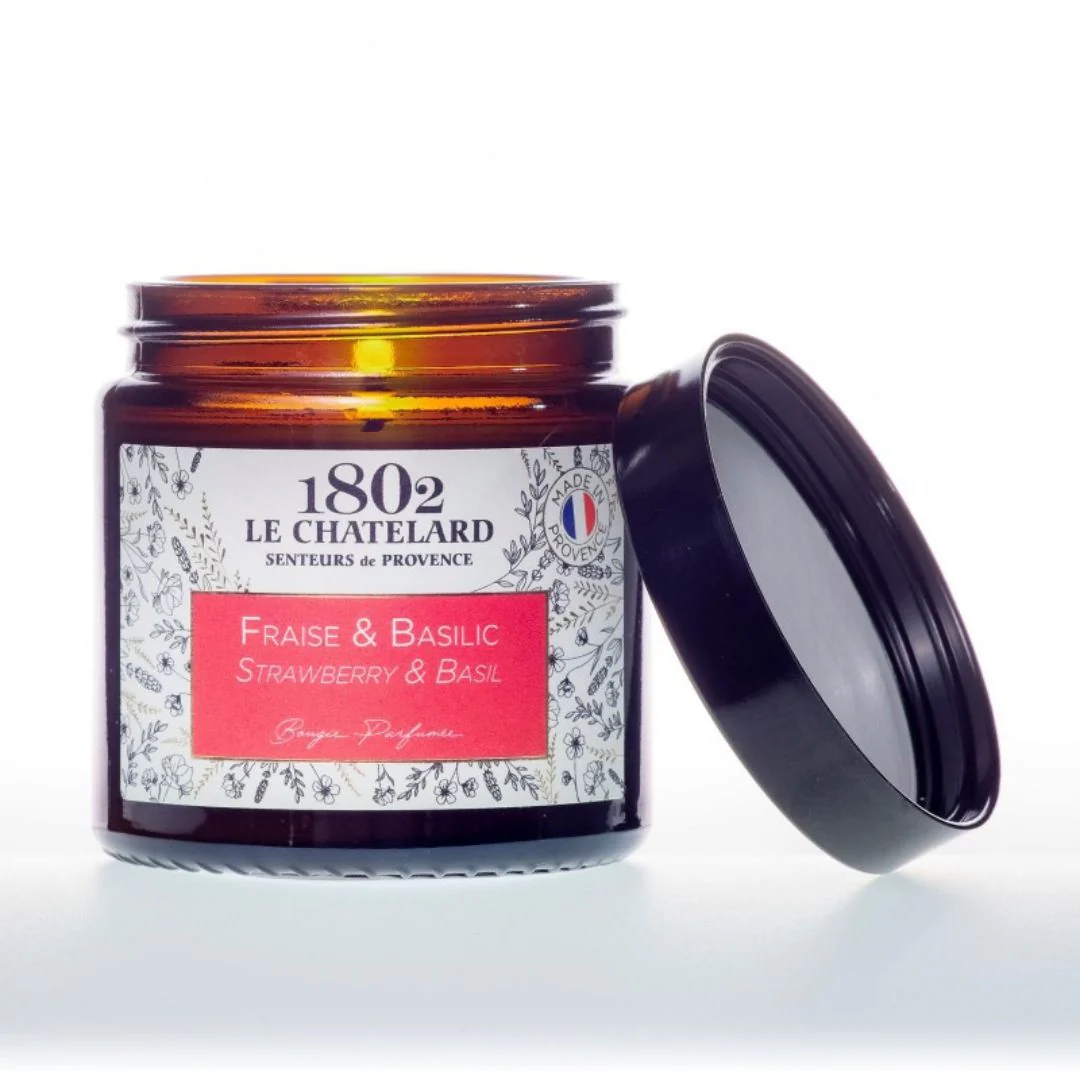 Le Chatelard Authentic Scented Candle in Strawberry & Basil
