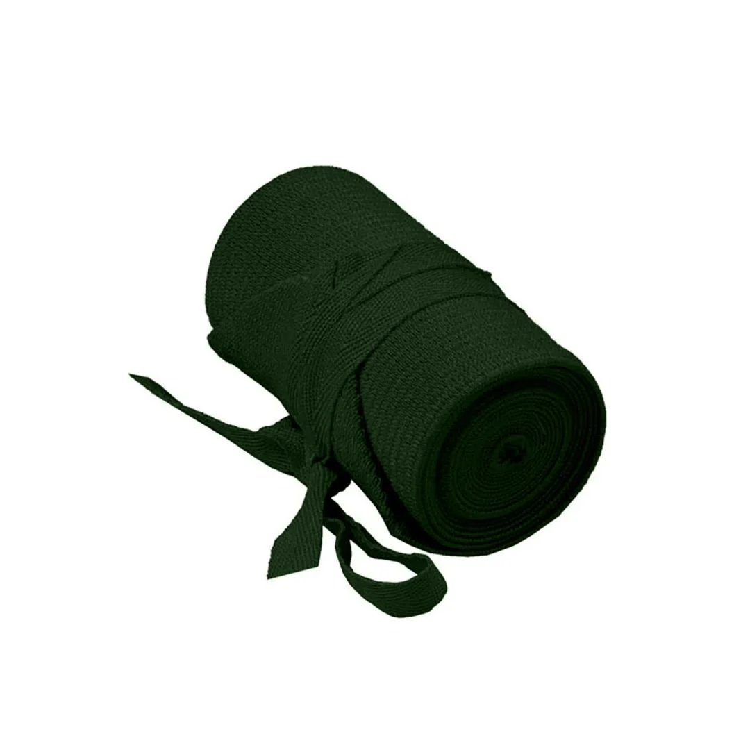 Mackey Elastic Tail Bandage in Hunter Green