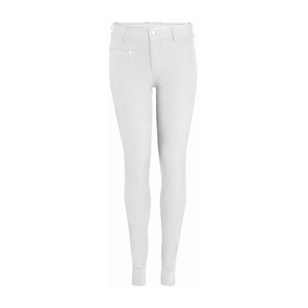 Mountain Horse Kids Crown Breeches in White - Image 4