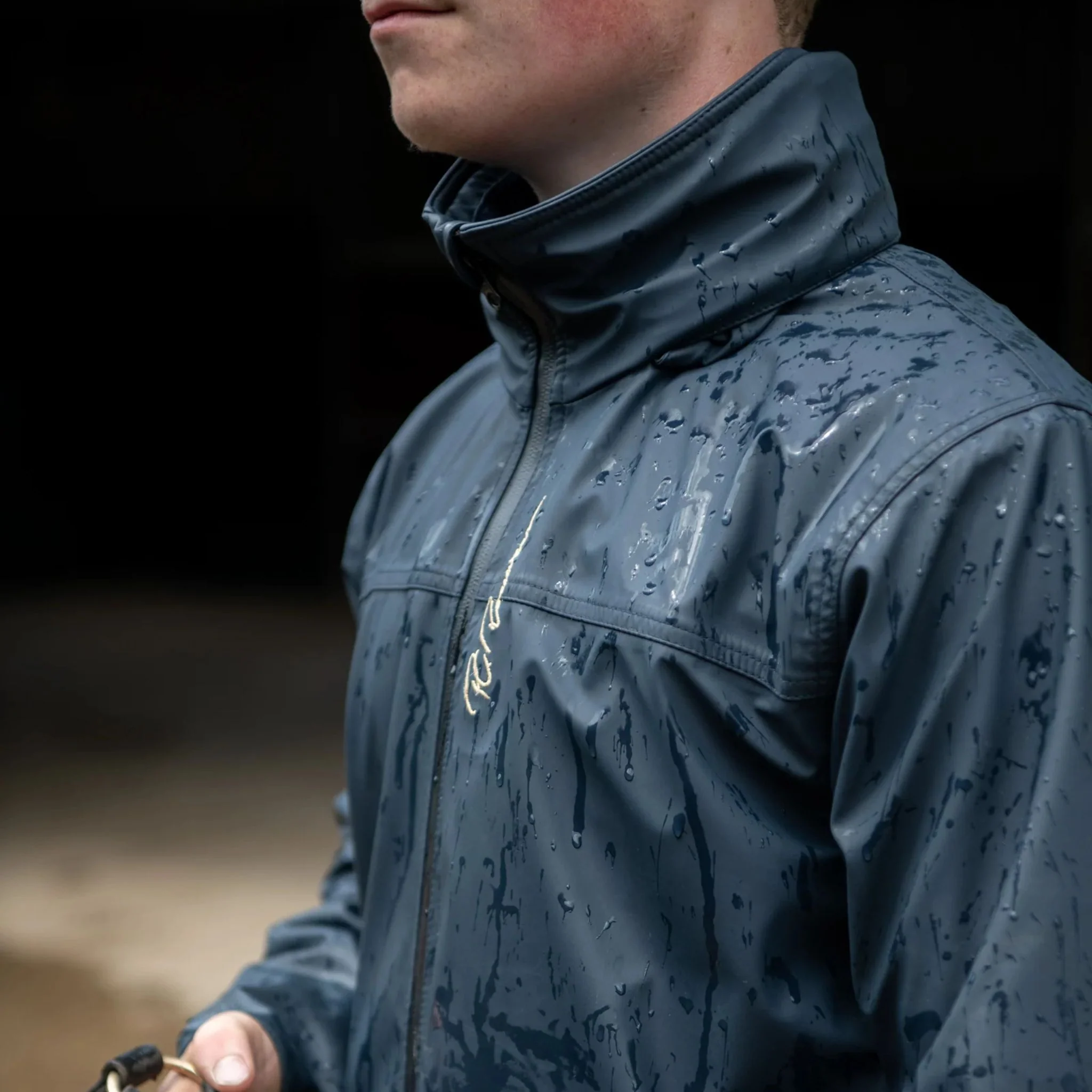 PC Racewear Unisex RainArmor Rain Jacket in Navy - Image 2
