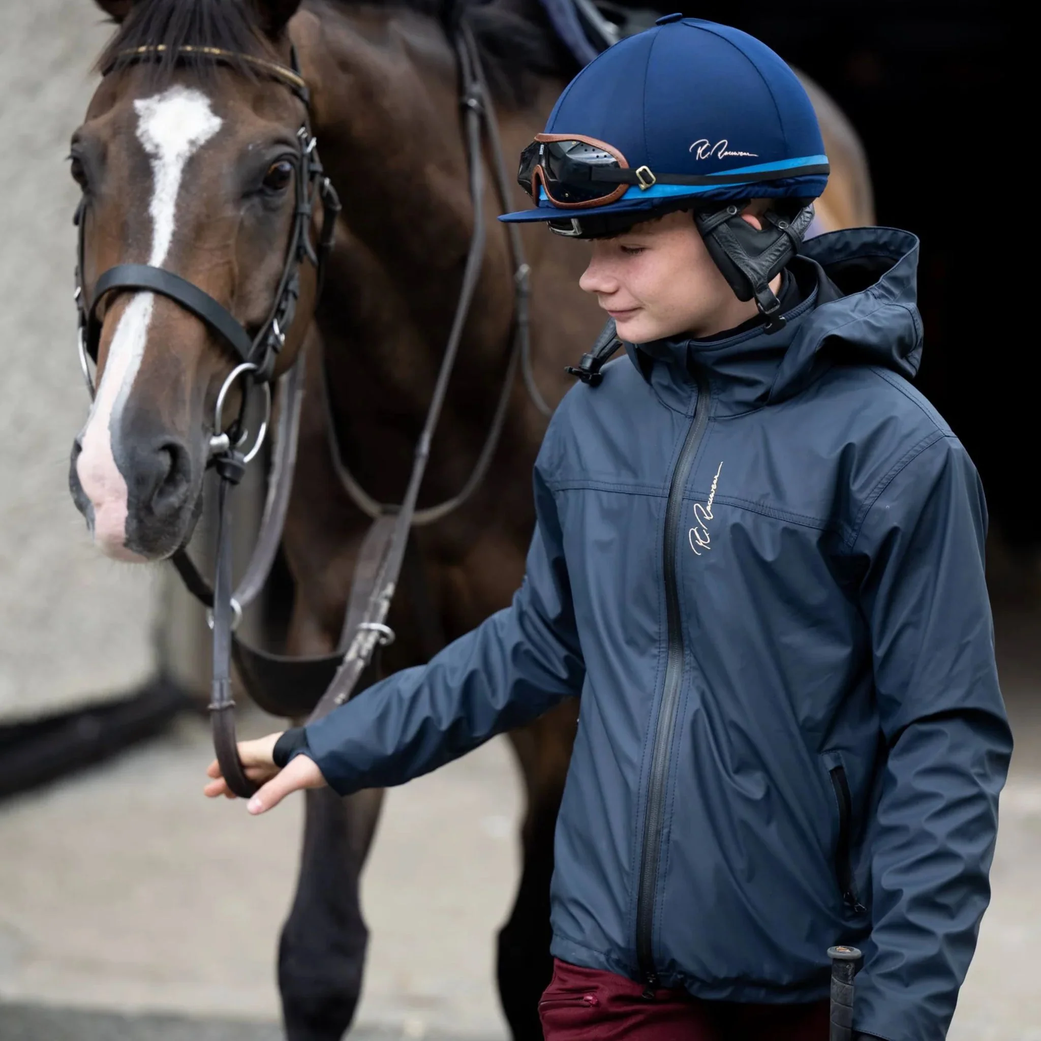 PC Racewear Unisex RainArmor Rain Jacket in Navy - Image 5