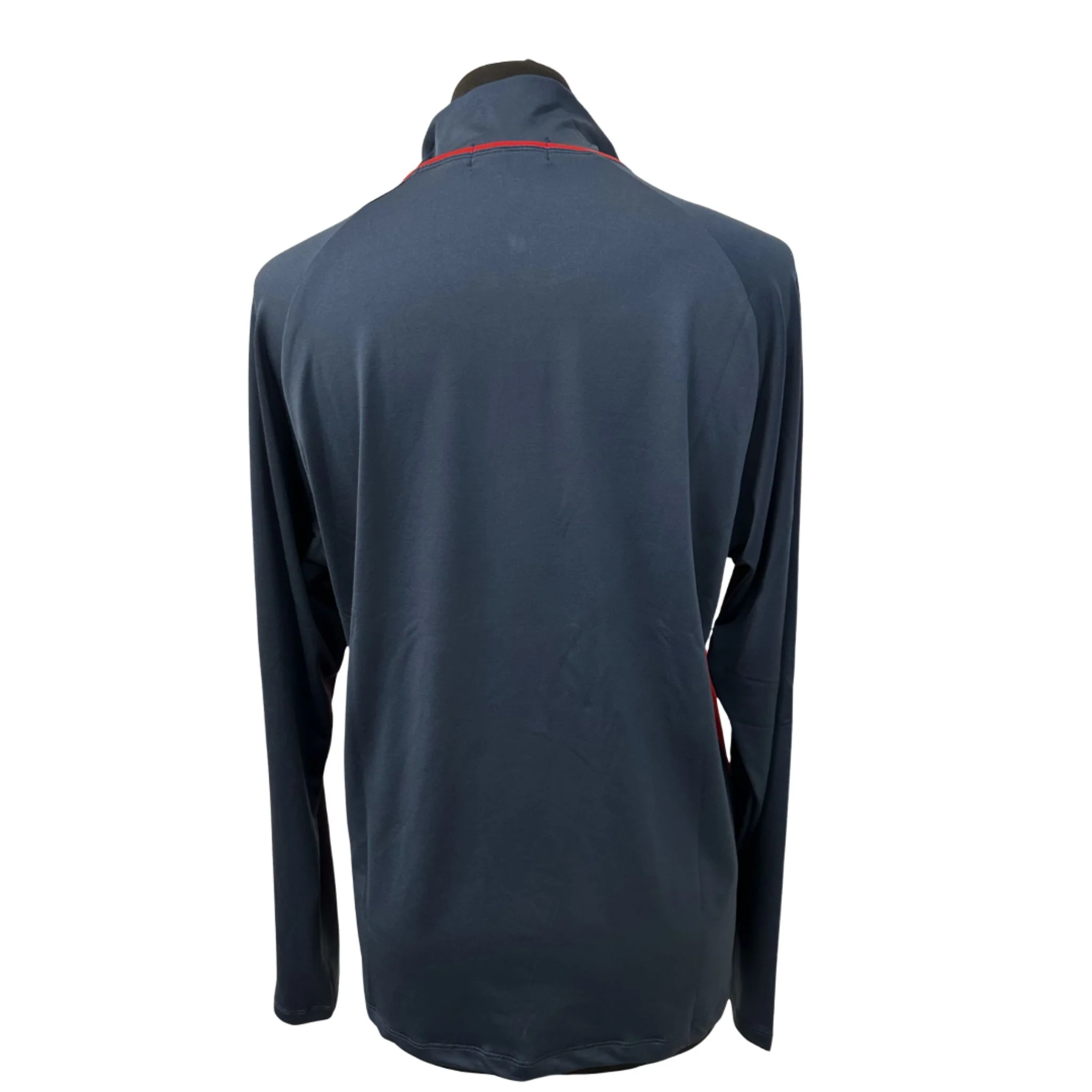 Red Mills Unisex Baselayer in Navy & Red - Image 5