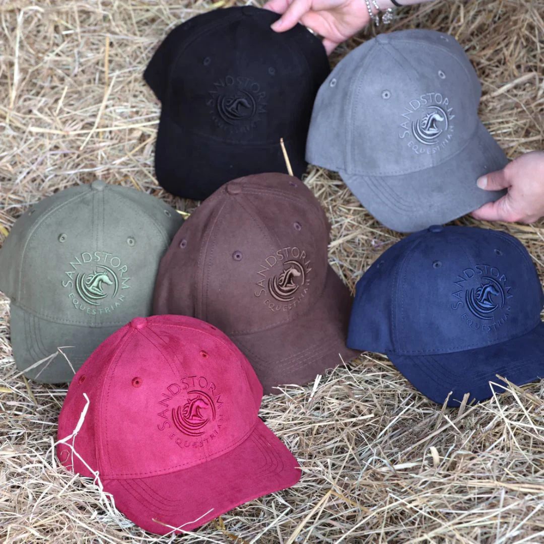 SandStorm Suede Effect Baseball Cap in Grey - Image 2