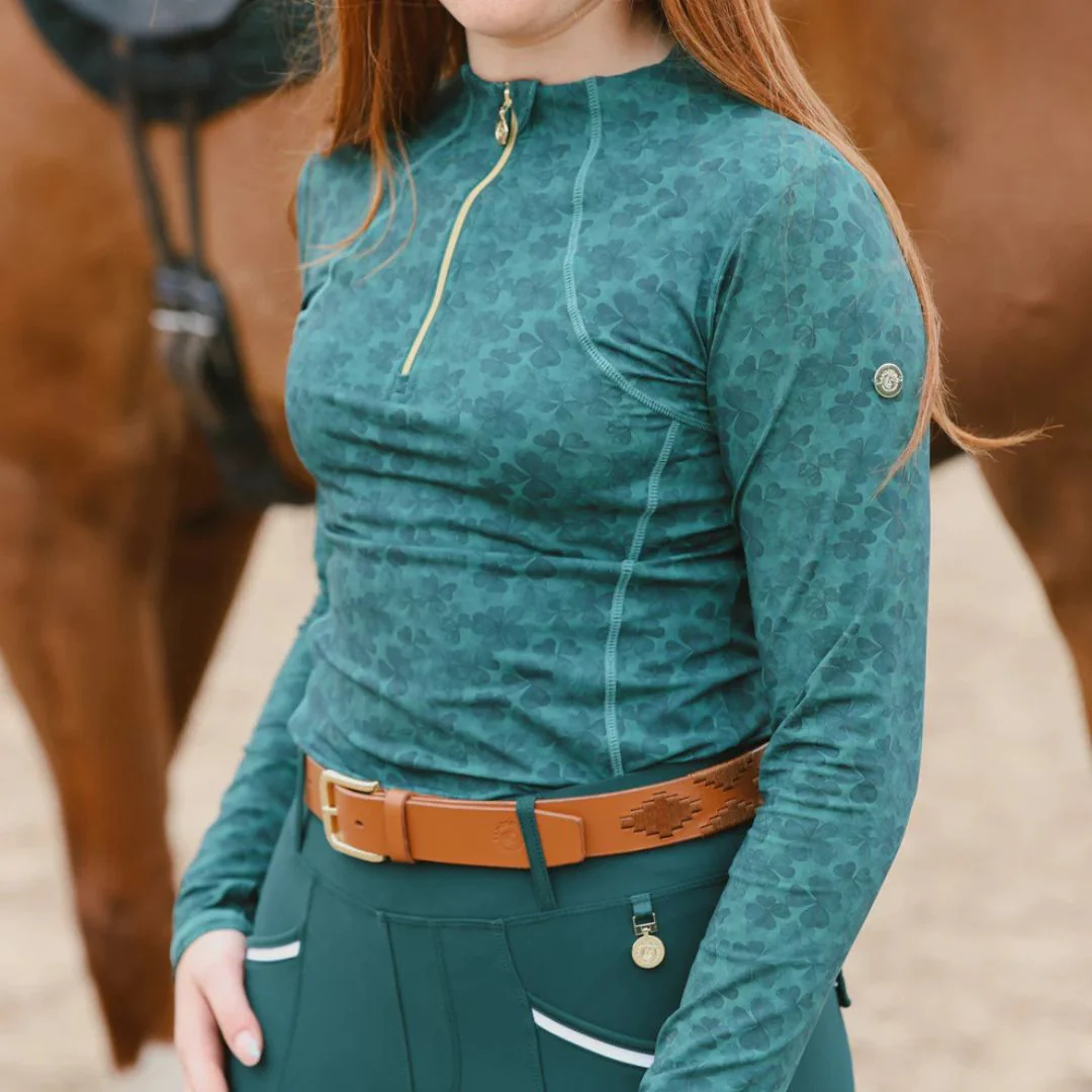 SandStorm Women's Performance Sport Baselayer in Shamrock - Image 6