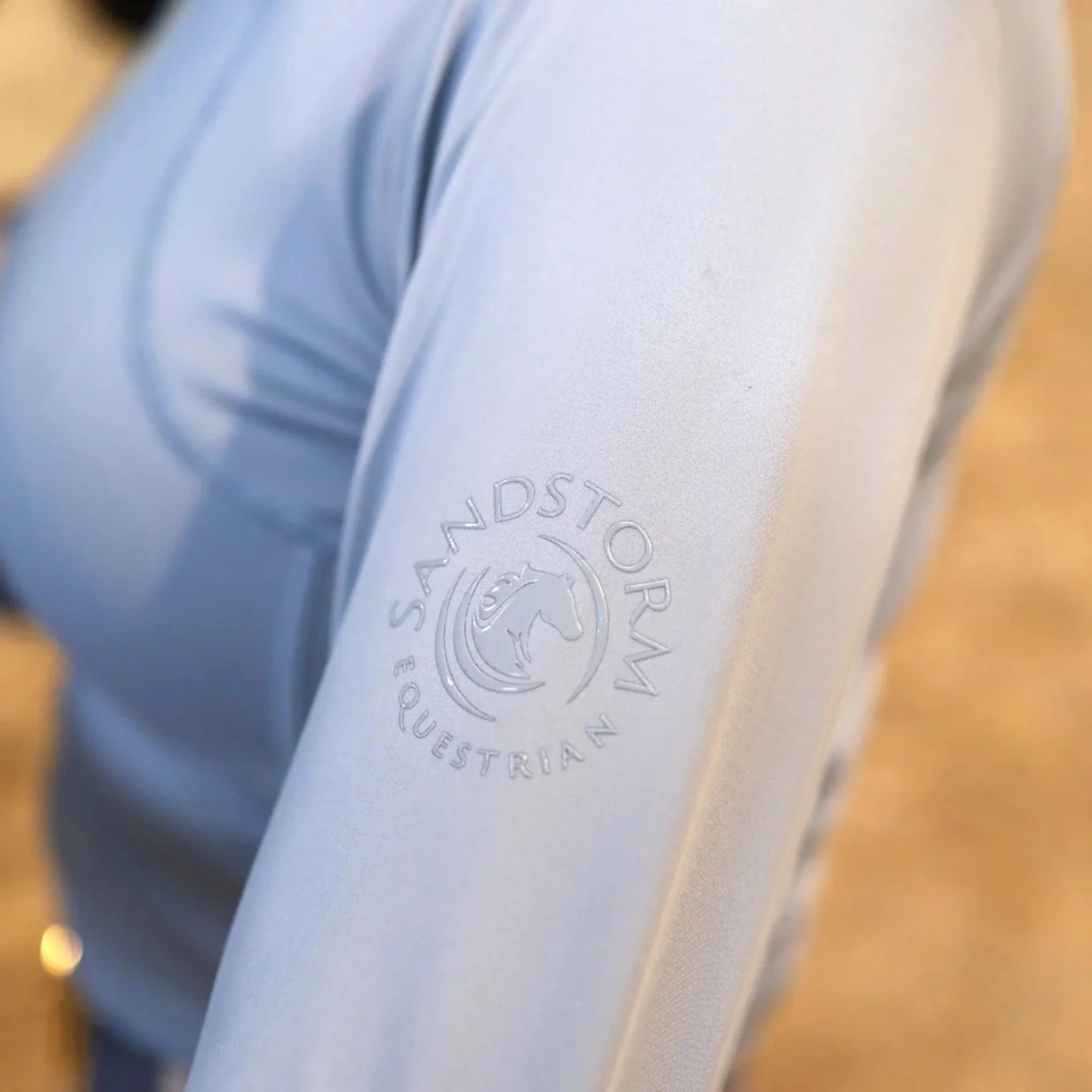 SandStorm Women's Performance Style Baselayer in Light Grey - Image 2