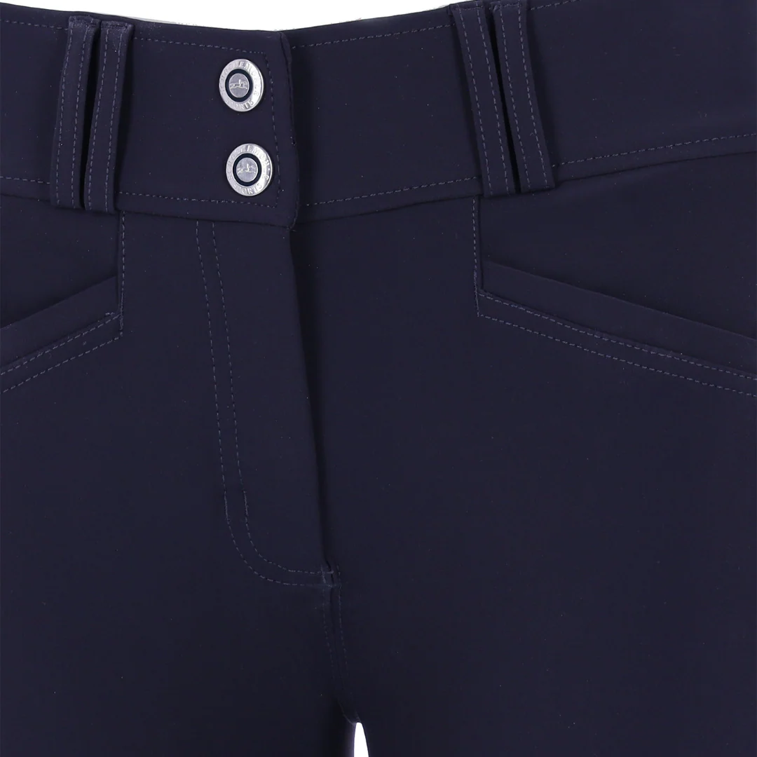 Schockemohle Women's SP Carola KP Style Breeches in Dark Navy - Image 4