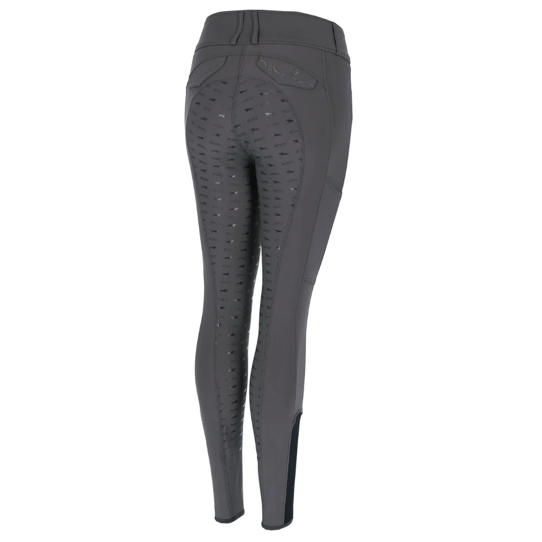 Schockemohle Women's SP Noelle Full Seat Breeches in Dusty Chocolate - Image 6
