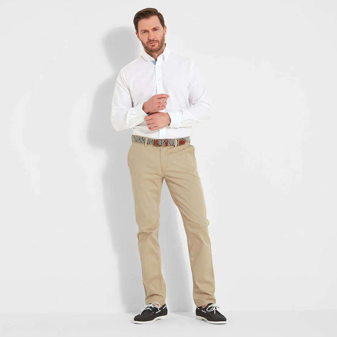 Schoffel Men's Christopher Chino in Oat - Image 6