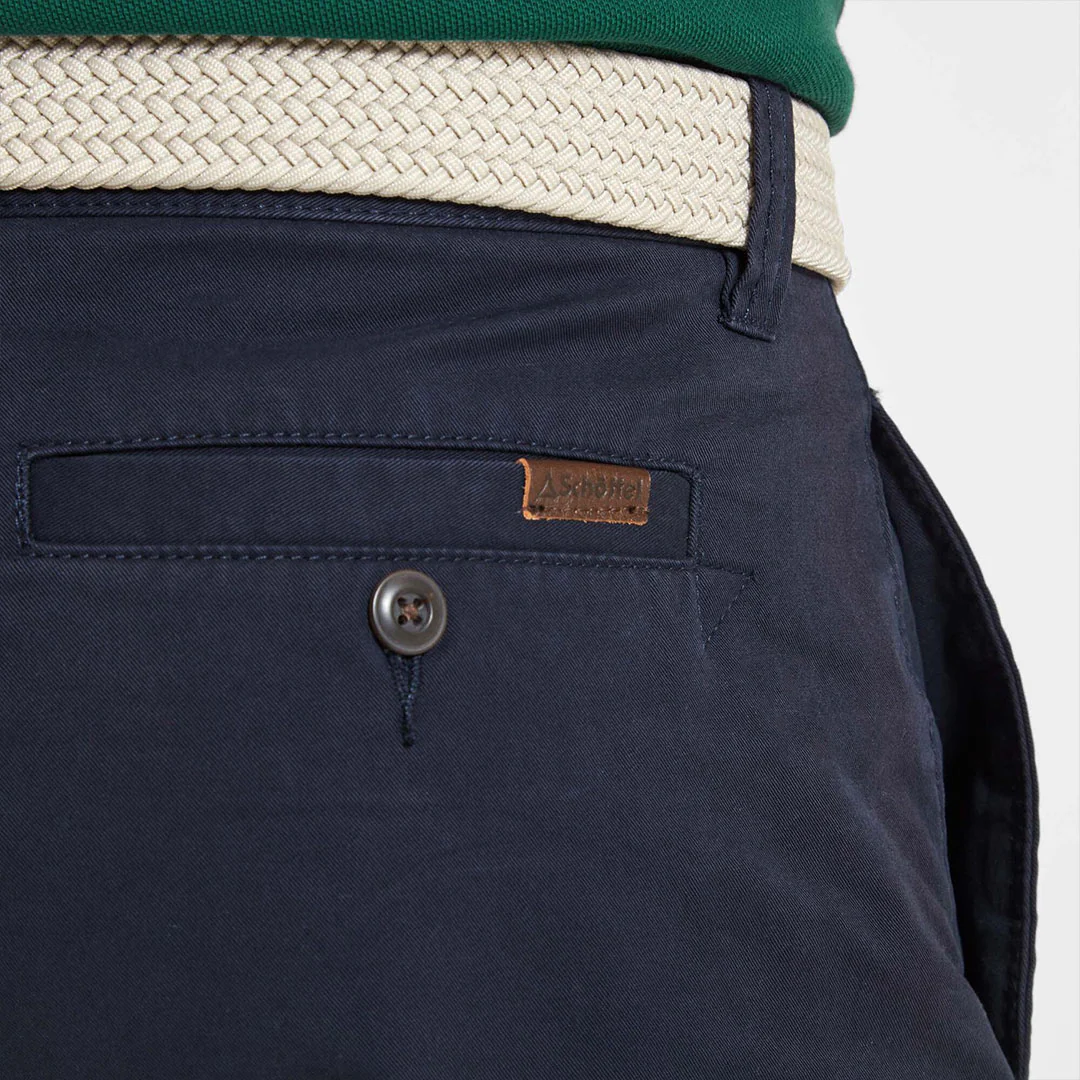 Schoffel Men's Paul Short in Navy - Image 5