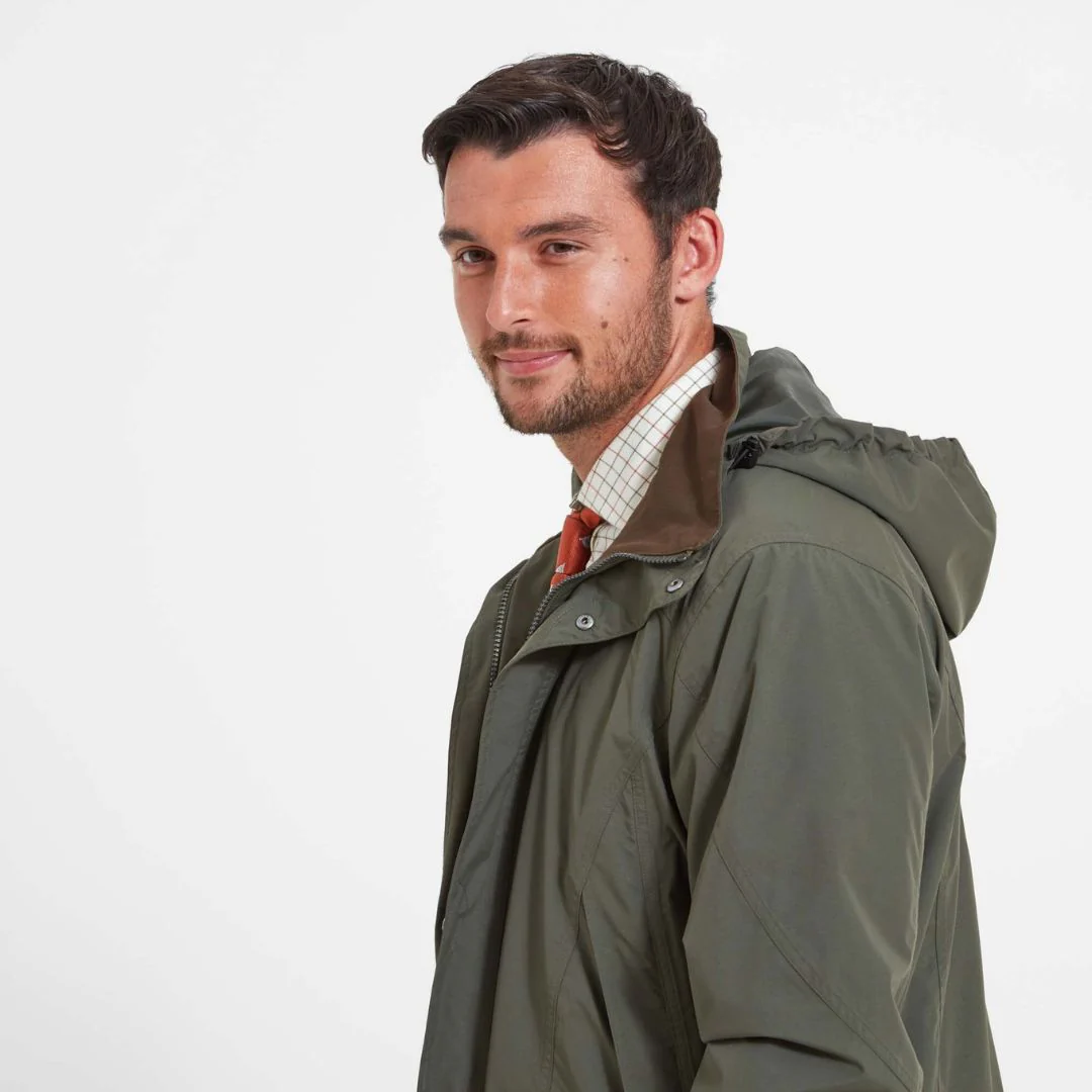 Schoffel Men's Ptarmigan Ultralight Coat in Forest - Image 4