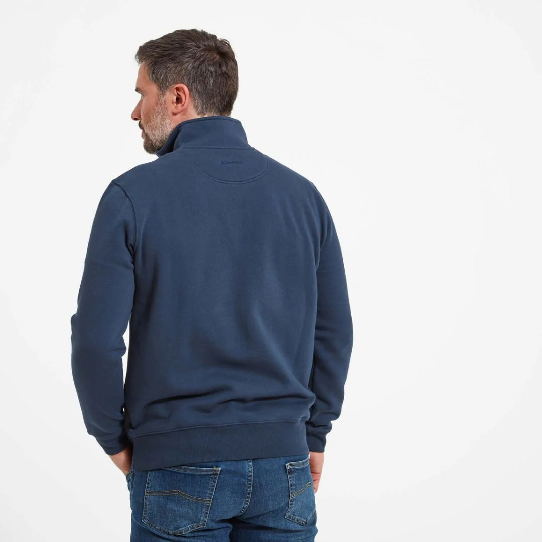 Schoffel Men's St Merryn Jumper in Navy - Image 4