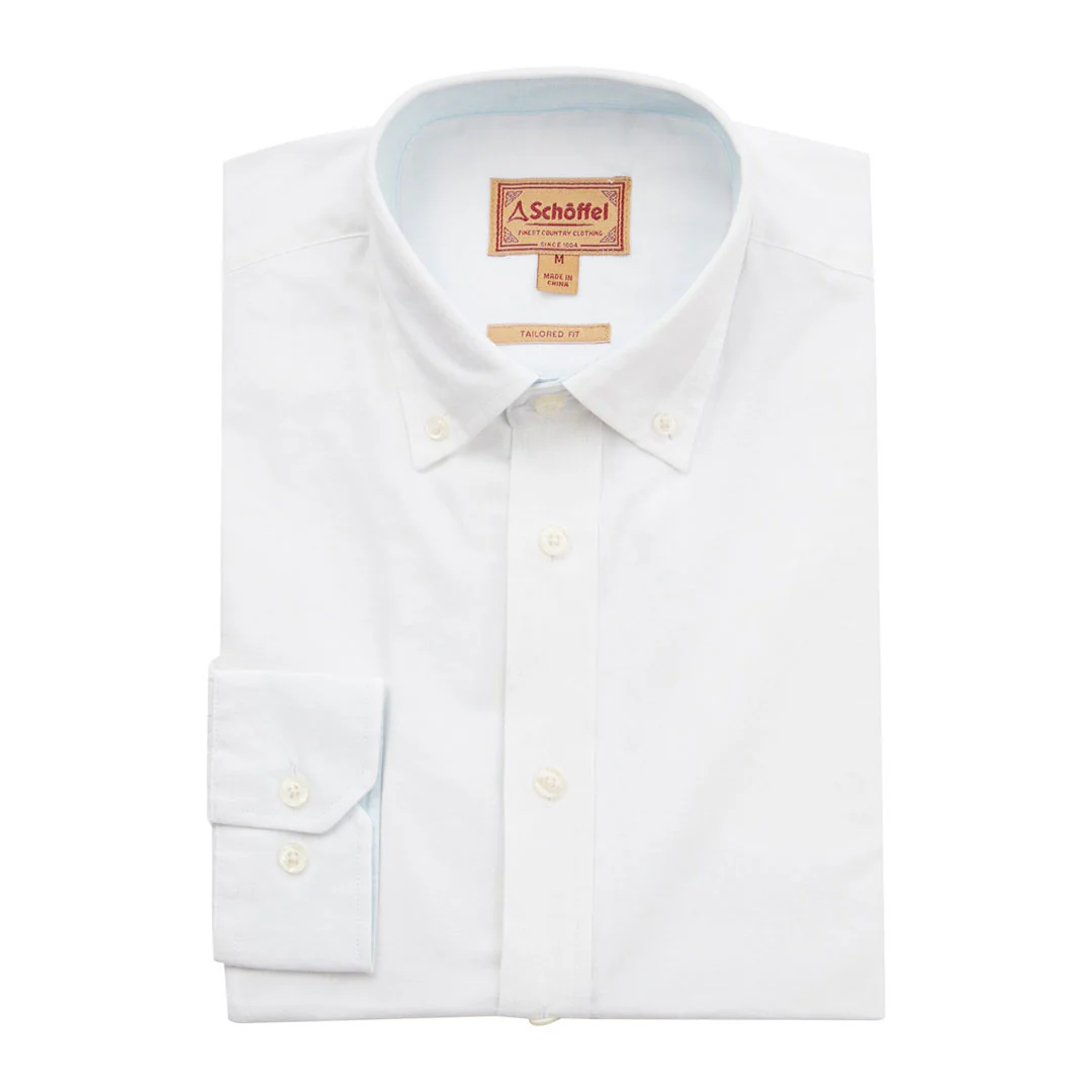 Schoffel Men's Titchwell Tailored Shirt in White - Image 2