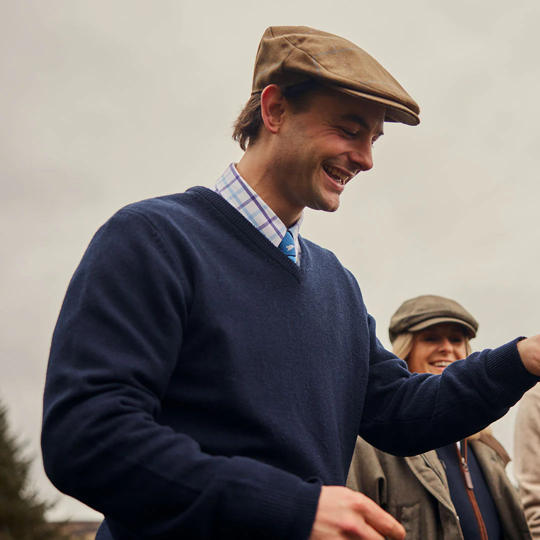 Schoffel Tweed Classic Cap in Corry Tweed - Image 3