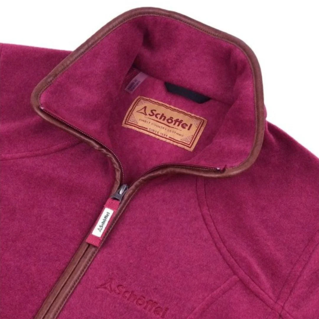 Schoffel Women's Burley Fleece in Mulberry - Image 2