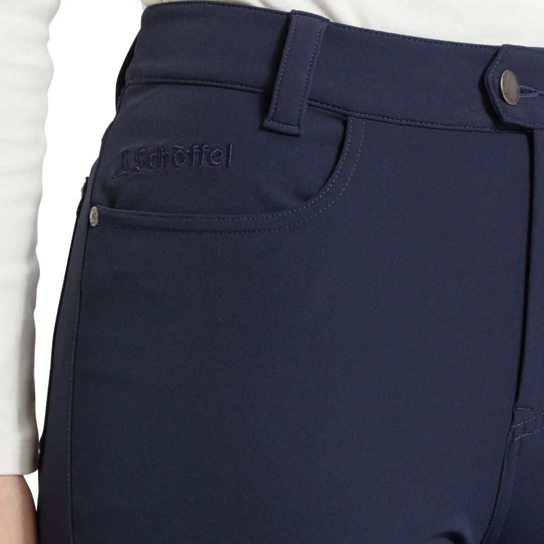 Schoffel Women's Whitwell Water Repellent Trouser in True Navy - Image 2