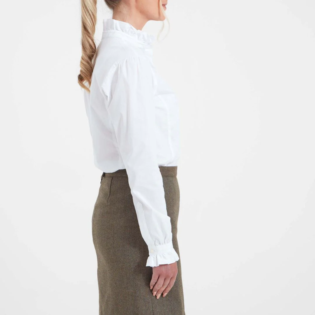 Schoffel Women's Fakenham Shirt in White - Image 6
