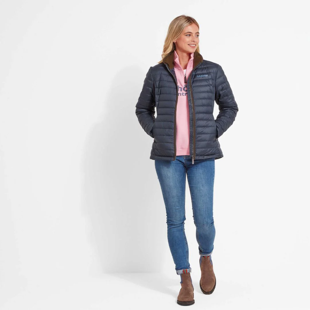 Schoffel Women's Hambleton Down Jacket in Petrol Blue - Image 5